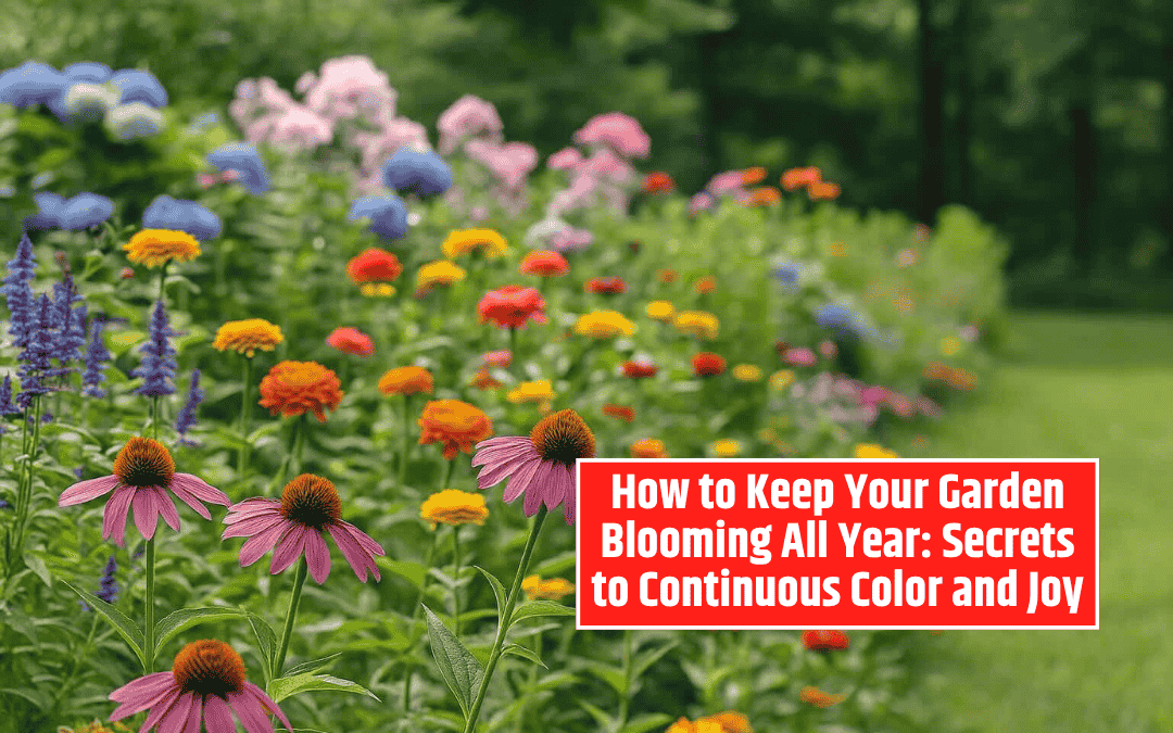 How to Keep Your Garden Blooming All Year: Secrets to Continuous Color and Joy