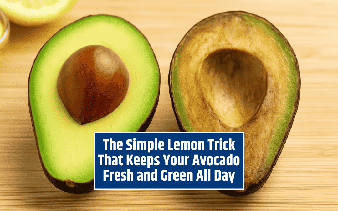 The Simple Lemon Trick That Keeps Your Avocado Fresh and Green All Day